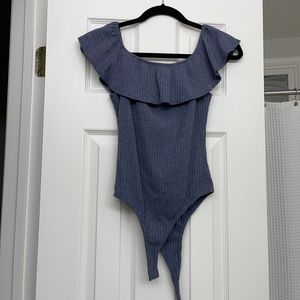 Kendall and Kylie Purple Bodysuit